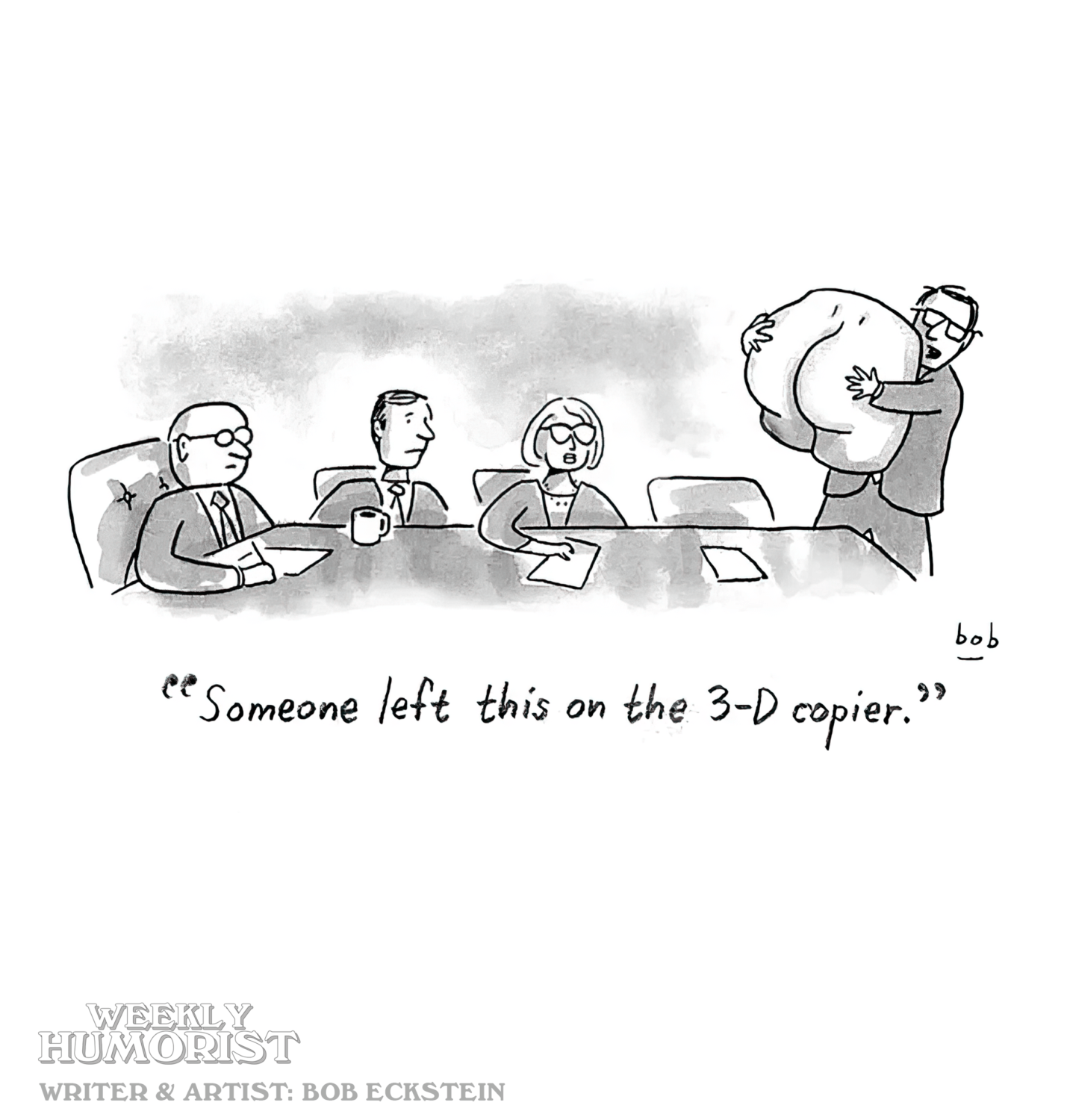 CARTOON: 3-D Copier – Weekly Humorist
