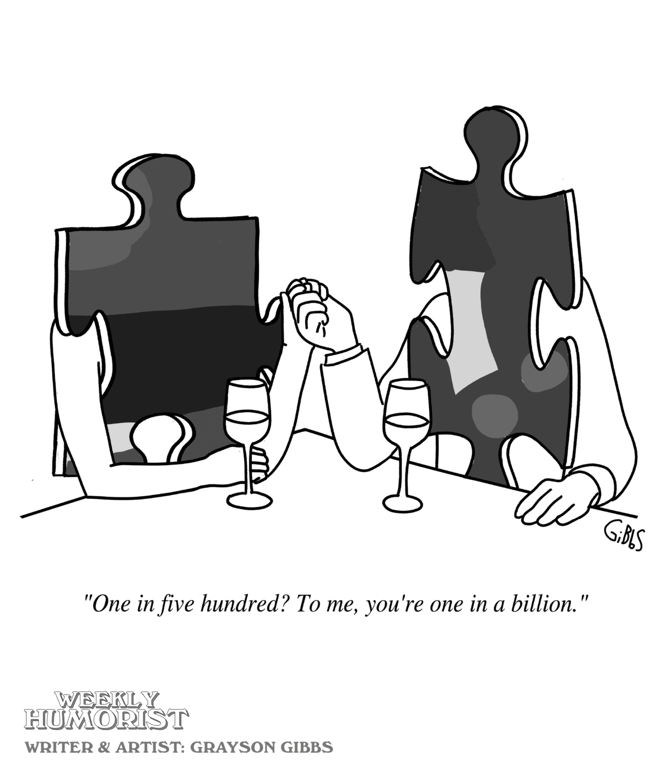 CARTOON Puzzle Love Weekly Humorist