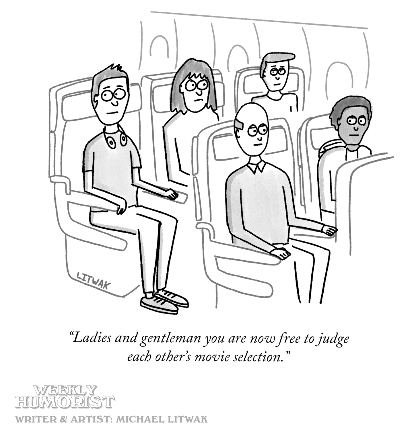 CARTOON: Inflight Infatuation – Weekly Humorist