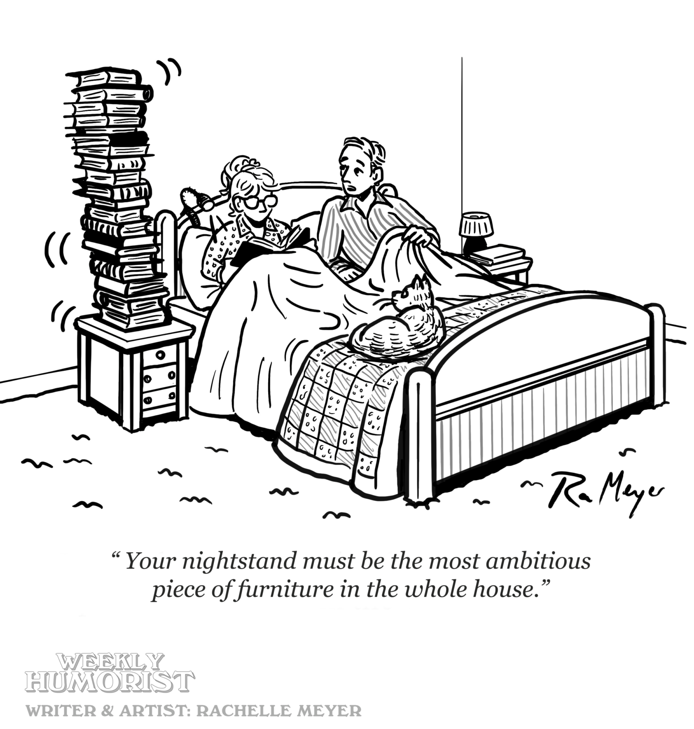 CARTOON: Bookish Banter – Weekly Humorist